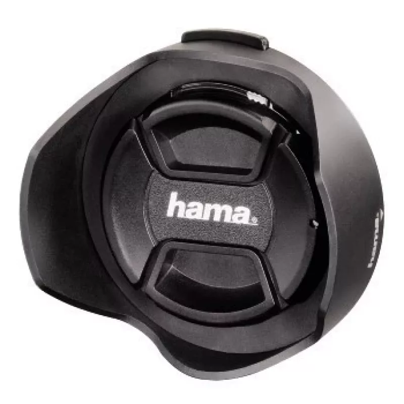 Hama 00093672 objektīva saulessargs 7.2 cm Melns