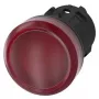Siemens 3SU1001-6AA20-0AA0 signālspuldze sarkana