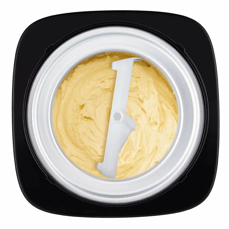 Unold saldējuma pagatavotājs Gelato, 1,5 L, tradicionālais saldējuma gatavotājs, melns/nerūsējošais tērauds, LCD