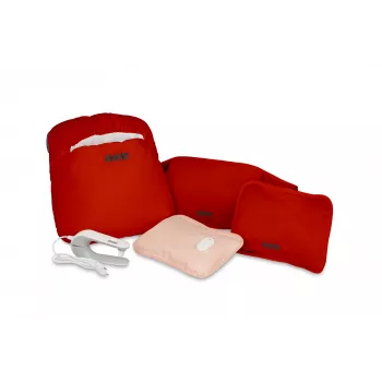 Unold Wärmi Premium Set - Elektriskā sildpudele 86023 380 W Sarkana