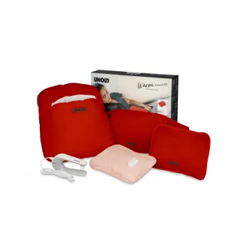 Unold Wärmi Premium Set - Elektriskā sildpudele 86023 380 W Sarkana
