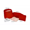 Unold Wärmi Premium Set - Elektriskā sildpudele 86023 380 W Sarkana