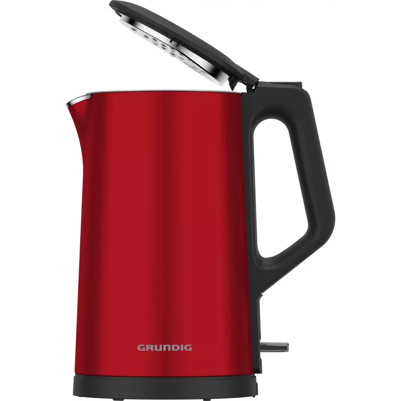 Grundig WK 8340 elektriskā tējkanna 1.7 L 2200 W sarkana