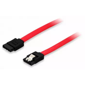 Equip SATA II kabelis, 0,5 m, SATA II, SATA 7-pin, tēvs/tēvs, sarkans