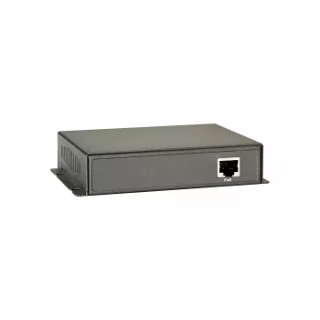 LevelOne PoE uztvērējs hibrīda kabelim, 1 PoE izeja, 2000 m, 100 Mbit/s