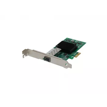 LevelOne GNC-0110 Gigabit Fiber tīkla karte, 1 x SFP, iekšēja, vadu, PCI Express, šķiedra, 1000 Mbit/s, alumīnijs