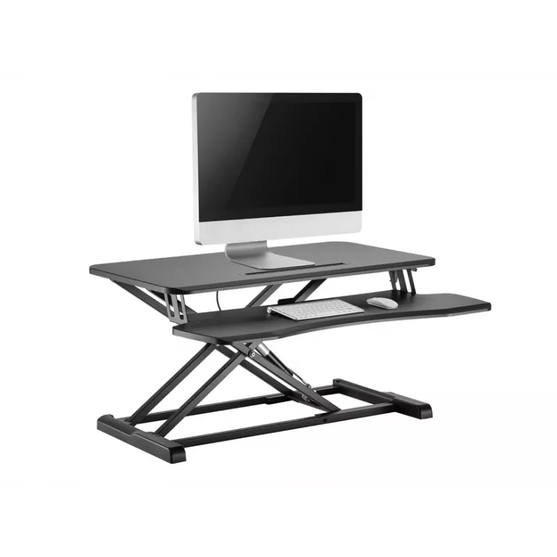 Equip ERGO 650840 Pārvietojams Galda Pacēlājs Melns