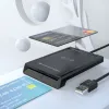 Conceptronic BIAN11B Divu interfeisu viedās ID kartes lasītājs, USB 2.0, NFC, 1 m, Melns, 100 g