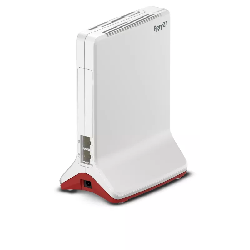 Bezvadu diapazona paplašinātājs AVM FRITZ!Repeater 6000 Edition International — trīsjoslu 6000 Mbps, 2x LAN, balts