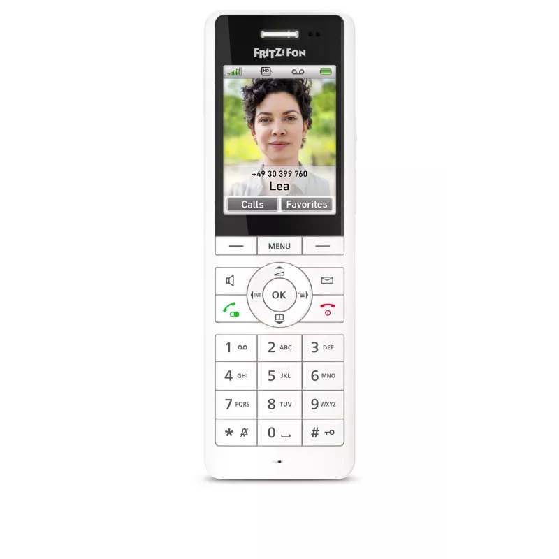 DECT bezvadu klausule FRITZ X6 balta International
