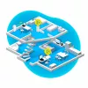 FRITZ!Powerline 1240 AX WLAN komplekts 1200 Mbit/s Ethernet LAN Wi-Fi Balts 2 gab.
