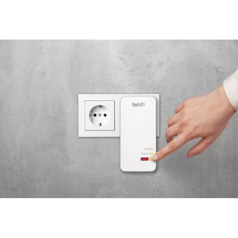 FRITZ!Powerline 1240 AX WLAN komplekts 1200 Mbit/s Ethernet LAN Wi-Fi Balts 2 gab.