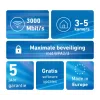 FRITZMESH SET 1600 2-PACK EDITION INTERNATIONAL – Tīkla komplekts, Wi-Fi 6, 2.4/5 GHz, sarkans/balts