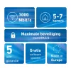 FRITZMESH SET 1600 3-PACK EDITION INTERNATIONAL tīkla komplekts, Wi-Fi 6, sarkans/balts