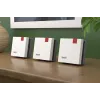 Bezvadu tīkla Mesh komplekts FRITZ 1700 3 gab., balts, iekšējās antenas