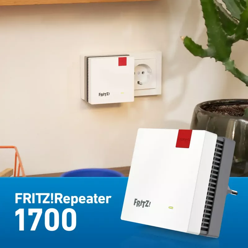 FRITZREPEATER 1700 EDITION INTERNATIONAL tīkla atkārtotājs, balts