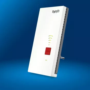 Wi-Fi pastiprinātājs AVM FRITZ! 2700 (divjoslu, Wi‑Fi 7 802.11be, 6500 Mbit/s, 2.5 GbE, iekšējās antenas)