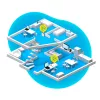 Repeater Mesh Wi-Fi Extender 1600 (FRITZ 1200 AX International) tīkla atkārtotājs balts 10, 100, 1000 Mbit/s