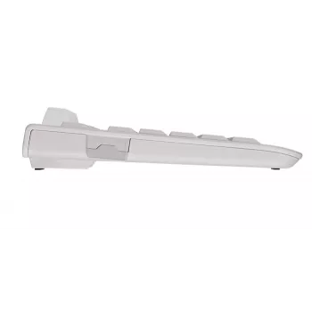 CHERRY KC 1000 SC tastatūra ar viedkaršu lasītāju, universāls USB, AZERTY, balta