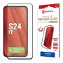 Displex Premium ekrāna aizsargs (Pilna pārklājuma, 10H) Samsung Galaxy S24 FE, Eco montāžas rāmis, Pilna pārklājuma
