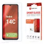 Displex Smart Glass (9H) Xiaomi Redmi 14C, montāžas uzlīme, nesalaužams