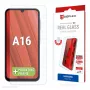 Displex ekrāna aizsargstikls (10H) Samsung Galaxy A16, Eco montāžas rāmis, izturīgs pret skrāpējumiem