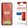 Displex Smart Glass (9H) Samsung Galaxy A36, montāžas uzlīme, nesalaužams