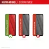 Rūdīta stikla aizsargplēve + maciņš Samsung Galaxy A36, e.v.i., Eco montāžas rāmis, Izturīga pret skrāpējumiem, Caurspīdīga