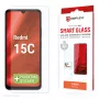 e.v.i. DISPLEX Smart Glass Xiaomi Redmi 15C rūdīts stikla ekrāna aizsargs, modelis 02198
