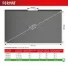 Privātuma filtrs e.v.i. Displex PRIVACY SAFE magnētiskais 2-virzienu 16 collu (16:10) klēpjdatoram, bezrāmja, matēts/spīdīgs, 3H
