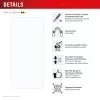 Displex Smart Glass (9H) aizsargstikls Xiaomi 15T / 15T Pro, ar montāžas uzlīmi, caurspīdīgs
