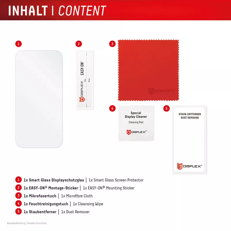 Displex Smart Glass (9H) aizsargstikls Xiaomi 15T / 15T Pro, ar montāžas uzlīmi, caurspīdīgs
