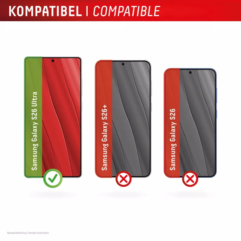 Displex ekrāna aizsargs (10H) Samsung S26 Ultra, izturīgs pret skrāpējumiem