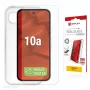 Ekrāna aizsargs un maciņš e.v.i. Google Pixel 10a — rūdīts stikls, caurspīdīgs, izturīgs pret skrāpējumiem un triecieniem
