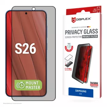 Displex Privātuma stikla aizsargs (10H) Samsung S26, Privātuma filtrs