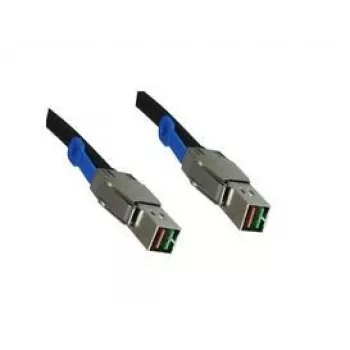Microconnect SFF8644/SFF8644-200 SAS kabelis 2 m Melns