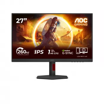 AOC G4 27G4ZR dators monitors 68.6 cm (27 colli) 1920 x 1080 pikseļi Full HD LED melns, sarkans