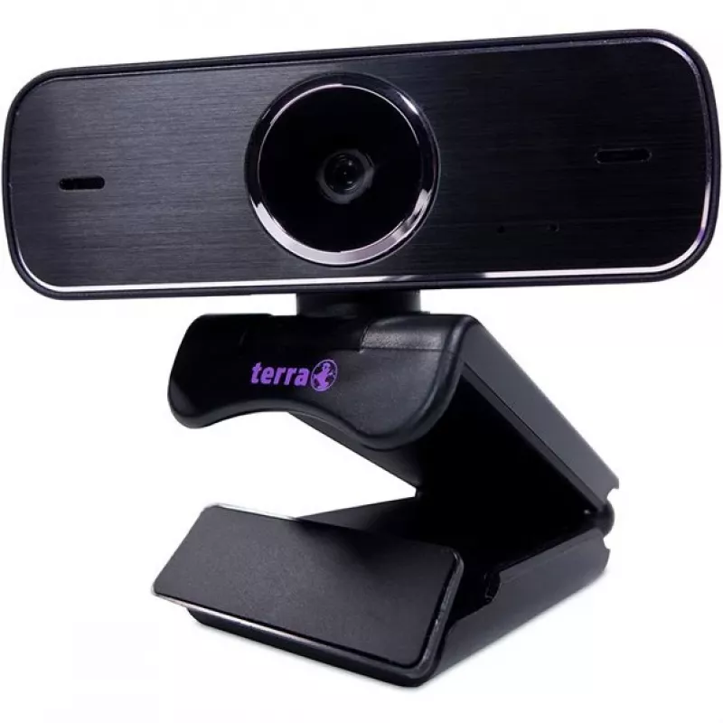 TERRA JP-WTFF-1080 tīmekļa kamera 2 MP 1920 x 1080 pikseļi USB Melna