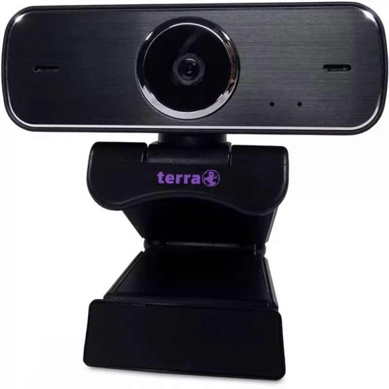 TERRA JP-WTFF-1080 tīmekļa kamera 2 MP 1920 x 1080 pikseļi USB Melna