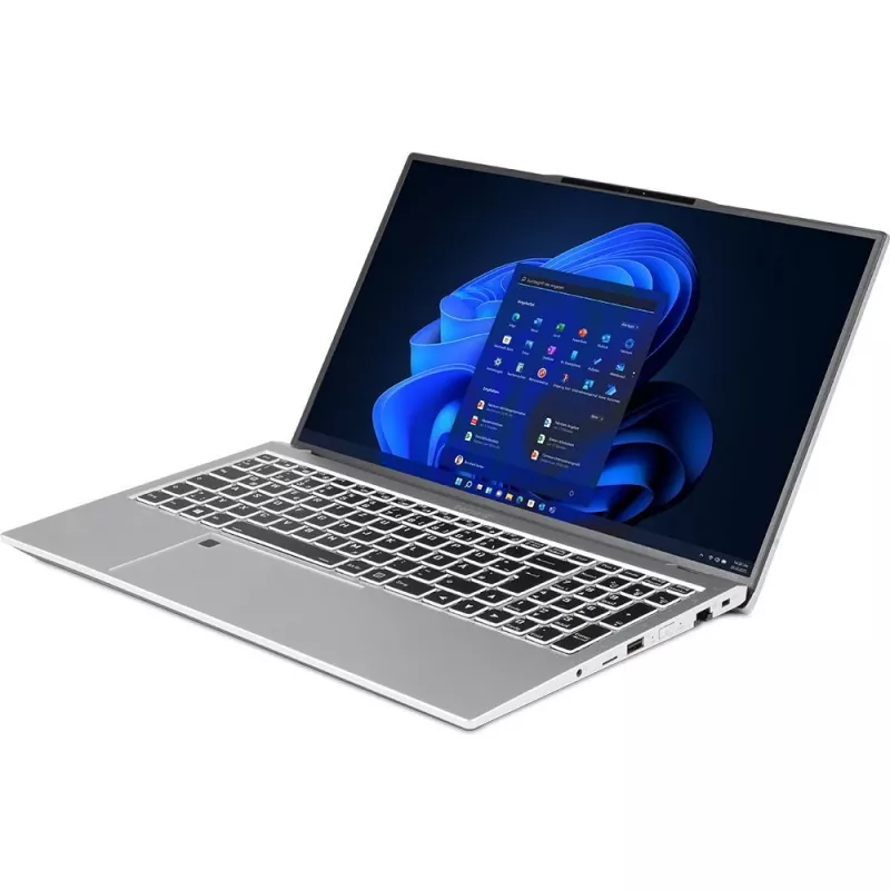 Piezīmjdators TERRA MOBILE US1220800, Intel® Core™ i7-1355U, 15.6 inch Full HD, 16 GB DDR5, 512 GB SSD, Windows 11 Pro, Sudrabs