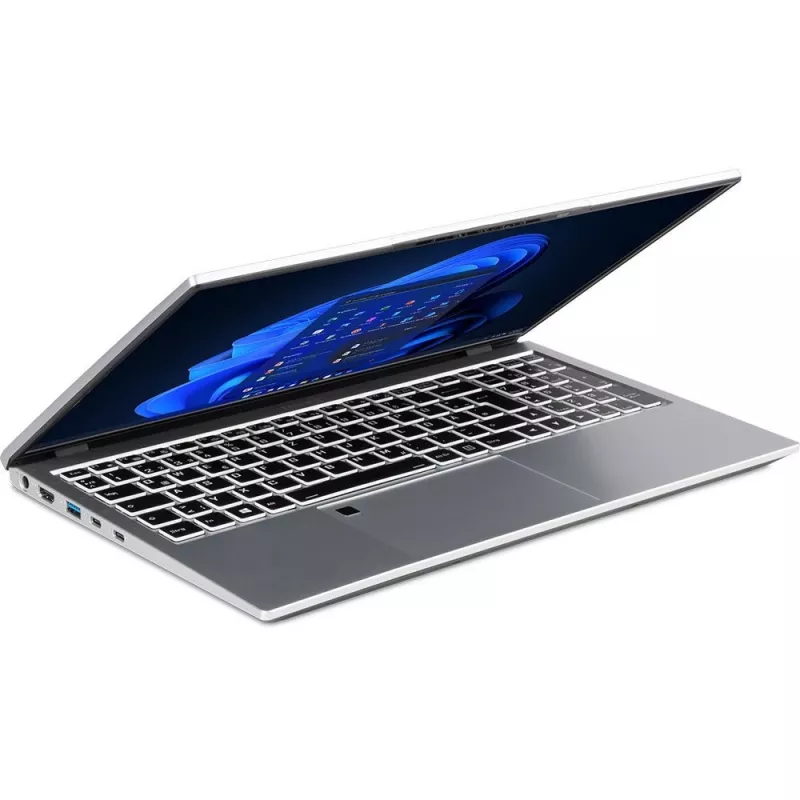 Piezīmjdators TERRA MOBILE US1220800, Intel® Core™ i7-1355U, 15.6 inch Full HD, 16 GB DDR5, 512 GB SSD, Windows 11 Pro, Sudrabs