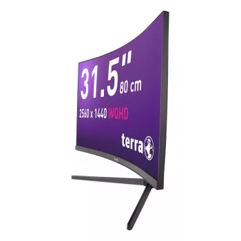 TERRA 3285W datora monitors 80 cm (31.5 collu) 2560 x 1440 pikseļi Wide Quad HD LCD Melns
