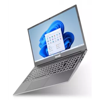 TERRA 1517R Intel® Core™ i3 i3-1315U Klēpjdators 39.6 cm (15.6 collu) Full HD 8 GB DDR4-SDRAM 500 GB SSD Wi-Fi 6 (802.11ax) Windows 11 Home Pelēks