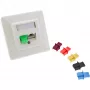 InLine putekļu aizsargvāciņš RJ45 ligzdai, dzeltens, 10 gab.