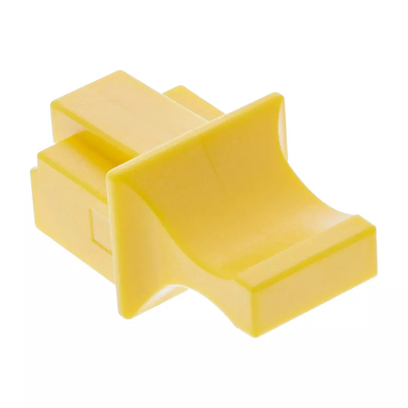 InLine putekļu aizsargvāciņš RJ45 ligzdai, dzeltens, 10 gab.