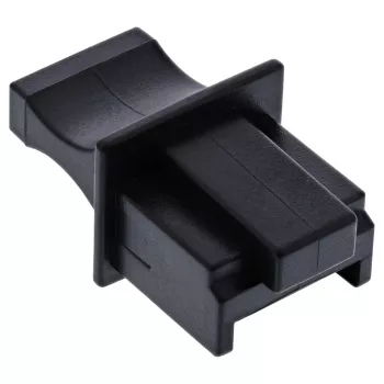Putekļu aizsargvāciņš RJ45 ligzdai InLine 59942C melns 10gab.
