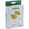InLine putekļu aizsargvāciņš RJ45 ligzdai, dzeltens, 100 gab.
