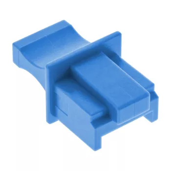 InLine putekļu aizsargvāciņš RJ45 ligzdai, zils, 100 gab.