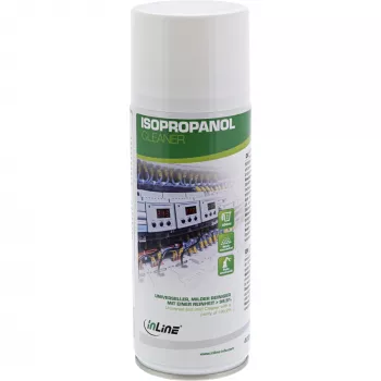 InLine izopropanols, universāls maigs tīrītājs ar tīrību > 99,9%, 400 ml
