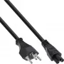 InLine B-16656C B-Pack 35 gab. Notebook barošanas kabelis, Swiss Plug uz C5, 2 m